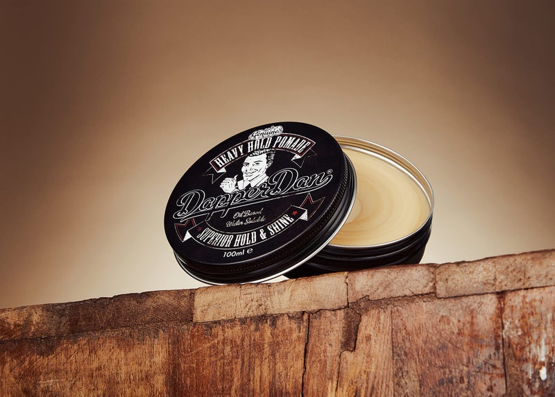 Dapper Dan Heavy Hold Pomade for Men, Strong Hold and High Shine Mens Hair Styling Product, Oil Based, Water Soluble, Liquorice and Vanilla Scent, 2 x 3.38 fl oz - Image 2